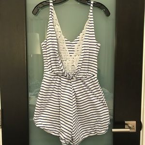 Backless Romper